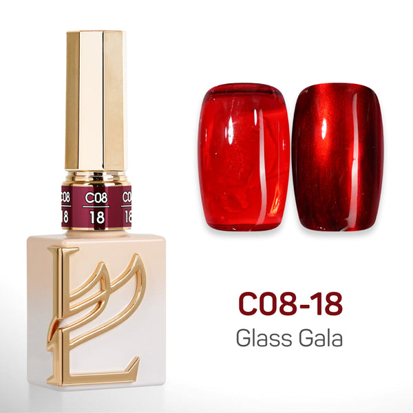 LAVIS C08 - 24 - Gel Polish 0.5 oz - Glass Gala Collection