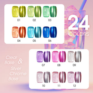 LAVIS C08 - 10 - Gel Polish 0.5 oz - Glass Gala Collection