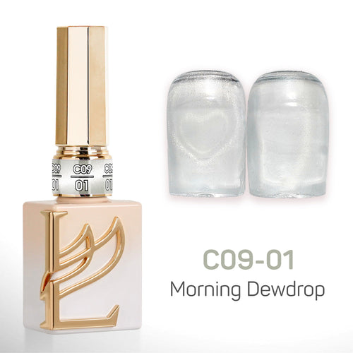 LAVIS Cat Eyes C09 - Set 24 Colors - Gel Polish 0.5 oz - Morning Dewdrop Collection