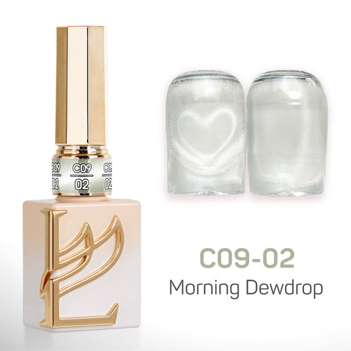 LAVIS Cat Eyes C09 - Set 24 Colors - Gel Polish 0.5 oz - Morning Dewdrop Collection