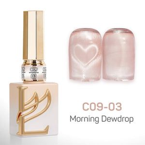 LAVIS Cat Eyes C09 - Set 24 Colors - Gel Polish 0.5 oz - Morning Dewdrop Collection