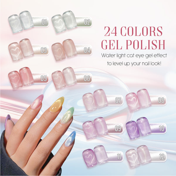 LAVIS Cat Eyes C09 - 23 - Gel Polish 0.5 oz - Morning Dewdrop Collection