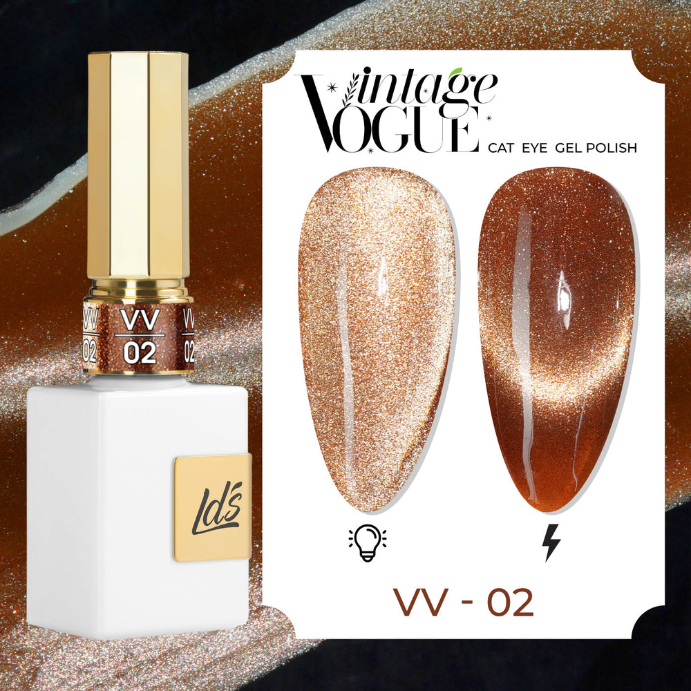 LDS VV CE - 02 - Vintage Vogue Cat Eye Gel Polish Collection