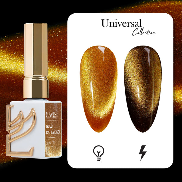 LAVIS Gold Cat Eye Gel - Universal Cat Eye Collection