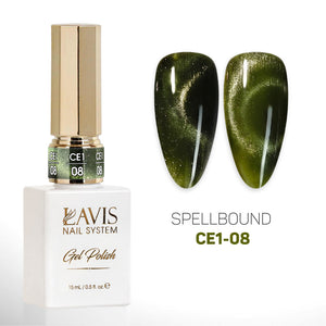 LAVIS Cat Eyes CE1 (Ver 2) - 08 - Gel Polish 0.5 oz - Spellbound Collection
