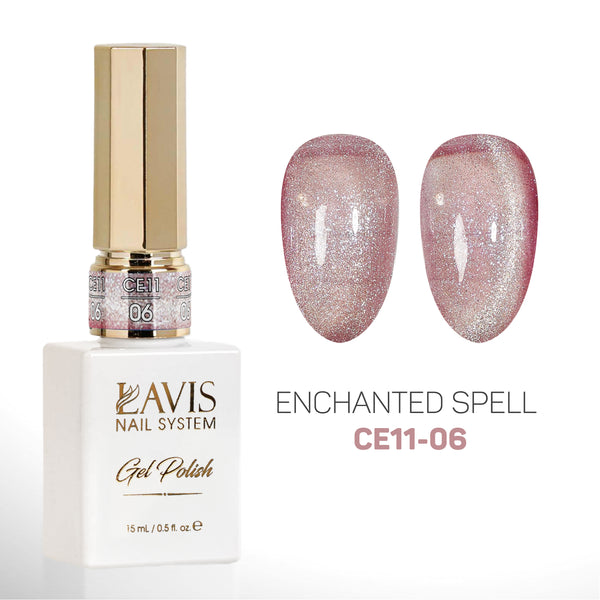 LAVIS Cat Eyes CE11 - 06 - Gel Polish 0.5 oz -  Enchanted Spell Collection