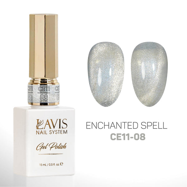 LAVIS Cat Eyes CE11 - 08 - Gel Polish 0.5 oz -  Enchanted Spell Collection