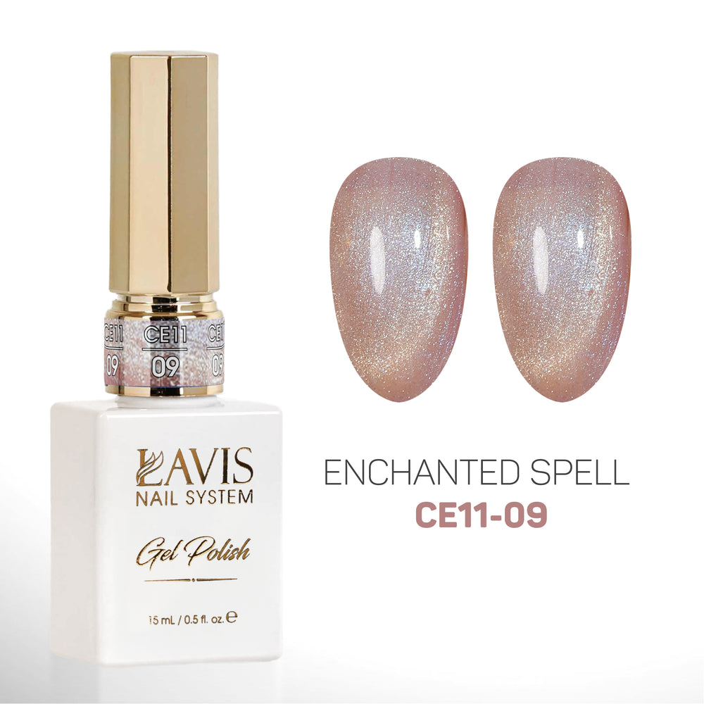 LAVIS Cat Eyes CE11 - 09 - Gel Polish 0.5 oz -  Enchanted Spell Collection