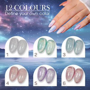 LAVIS Cat Eyes CE11 - 01 - Gel Polish 0.5 oz -  Enchanted Spell Collection