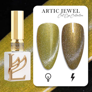 LAVIS Cat Eyes CE12 - 11 (Ver1) - Gel Polish 0.5 oz - Artic Jewel Collection