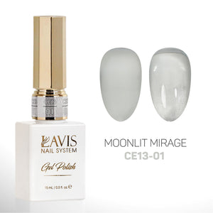 LAVIS Cat Eyes CE13 (Ver2) - Set 12 - Gel Polish 0.5 oz - Moonlit Mirage Collection
