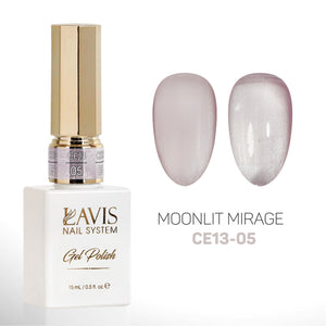 LAVIS Cat Eyes CE13 (Ver2) - Set 12 - Gel Polish 0.5 oz - Moonlit Mirage Collection