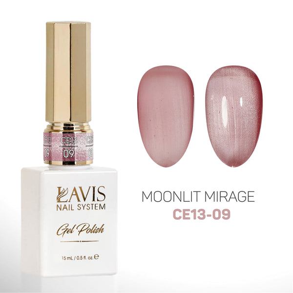 LAVIS Cat Eyes CE13 (Ver2) - 09 - Gel Polish 0.5 oz - Moonlit Mirage Collection