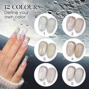 LAVIS Cat Eyes CE13 (Ver2) - 08 - Gel Polish 0.5 oz - Moonlit Mirage Collection