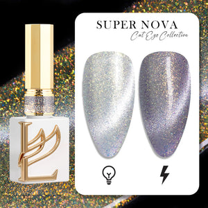 LAVIS Cat Eyes CE14 - 01 (Ver1) - Gel Polish 0.5 oz - Super Nova Collection