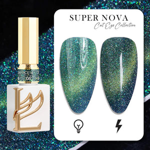 LAVIS Cat Eyes CE14 - 06 (Ver1) - Gel Polish 0.5 oz - Super Nova Collection