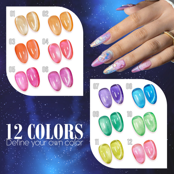 LAVIS Cat Eyes CE14 - 11 - Gel Polish 0.5 oz - Cosmic Voltage Collection