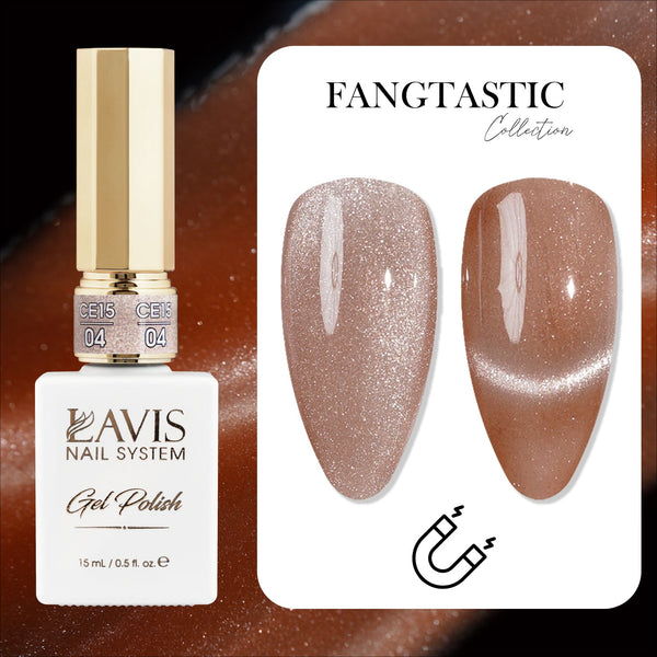 LAVIS Cat Eyes CE15 - 12 - Gel Polish 0.5 oz - Fangtastic Collection