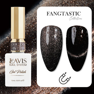 LAVIS Cat Eyes CE15 - 12 - Gel Polish 0.5 oz - Fangtastic Collection