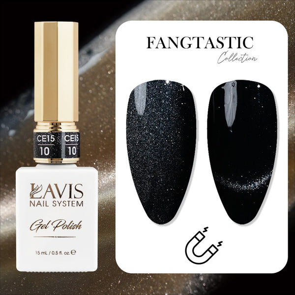 LAVIS Cat Eyes CE15 - 12 - Gel Polish 0.5 oz - Fangtastic Collection