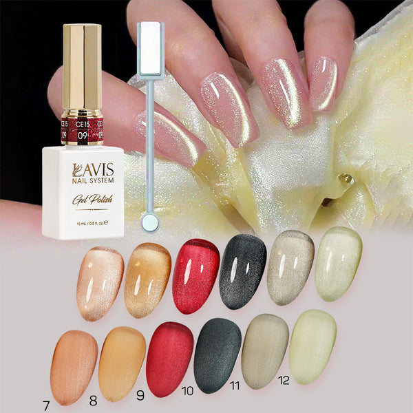 LAVIS Cat Eyes CE15 - 08 - Gel Polish 0.5 oz - Fangtastic Collection