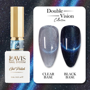 LAVIS Cat Eyes CE16 - 04 - Gel Polish 0.5 oz - Double Vision Collection