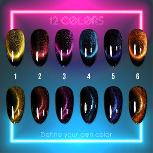 LAVIS Cat Eyes CE16 - 03 - Gel Polish 0.5 oz - Double Vision Collection