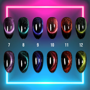 LAVIS Cat Eyes CE16 - 12 - Gel Polish 0.5 oz - Double Vision Collection