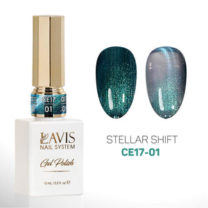 LAVIS Cat Eyes CE17 - 01 - Gel Polish 0.5 oz - Stellar Shift Collection