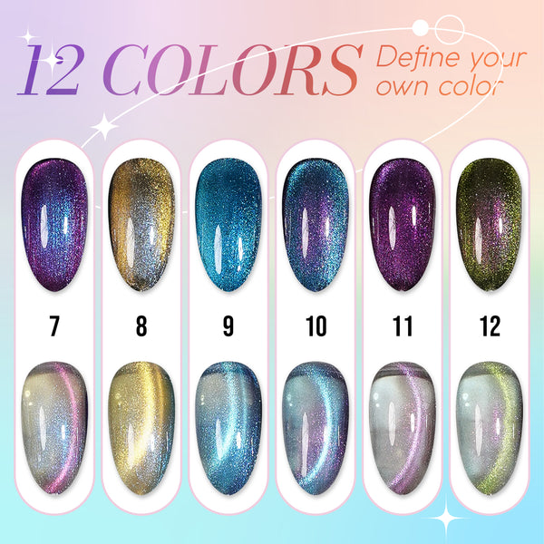 LAVIS Cat Eyes CE17 - 01 - Gel Polish 0.5 oz - Stellar Shift Collection