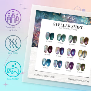 LAVIS Cat Eyes CE17 - 03 - Gel Polish 0.5 oz - Stellar Shift Collection