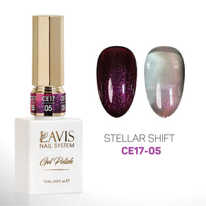 LAVIS Cat Eyes CE17 - 05 - Gel Polish 0.5 oz - Stellar Shift Collection