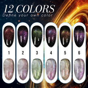 LAVIS Cat Eyes CE18 - 03 - Gel Polish 0.5 oz - Galaxtic Halo Collection