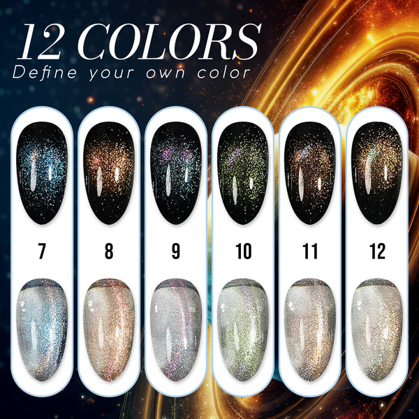 LAVIS Cat Eyes CE18 - 11 - Gel Polish 0.5 oz - Galaxtic Halo Collection