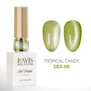 LAVIS Cat Eyes CE3 - 05 - Gel Polish 0.5 oz - Tropical Candy