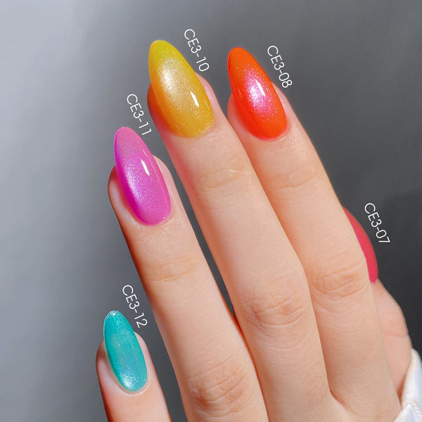 LAVIS Cat Eyes CE3 - 12 - Gel Polish 0.5 oz - Tropical Candy