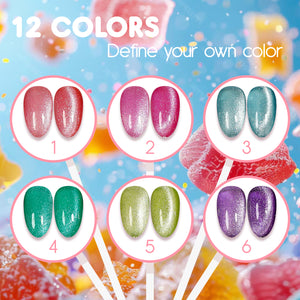 LAVIS Cat Eyes CE3 - 03 - Gel Polish 0.5 oz - Tropical Candy