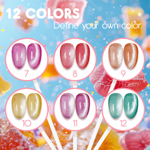 LAVIS Cat Eyes CE3 - 07 - Gel Polish 0.5 oz - Tropical Candy