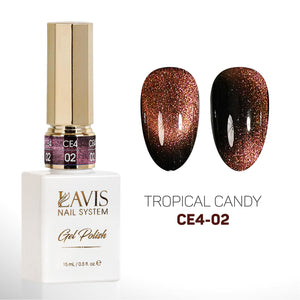 LAVIS Cat Eyes CE4 - 02 - Gel Polish 0.5 oz - Fairy Tale