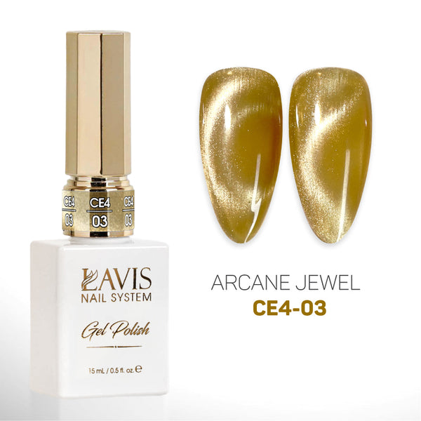 LAVIS Cat Eyes CE4 (Ver 2) - 03 - Gel Polish 0.5 oz - Arcane Jewel Collection