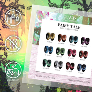 LAVIS Cat Eyes CE4 - 12 - Gel Polish 0.5 oz - Fairy Tale
