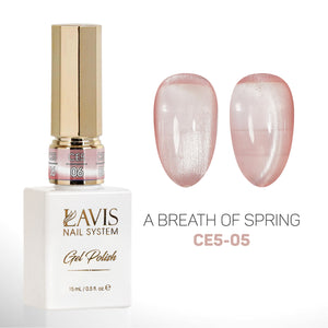 LAVIS Cat Eyes CE5 - 05 (Ver2) - Gel Polish 0.5 oz - A Breath Of Spring Collection
