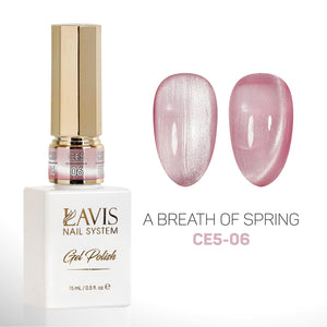 LAVIS Cat Eyes CE5 - 06 (Ver2) - Gel Polish 0.5 oz - A Breath Of Spring Collection