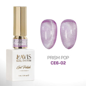 LAVIS Cat Eyes CE6 - 02 - Gel Polish 0.5 oz - Prism Pop Collection