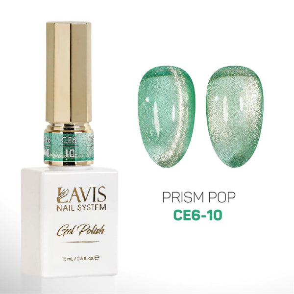 LAVIS Cat Eyes CE6 - 10 - Gel Polish 0.5 oz - Prism Pop Collection