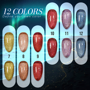 LAVIS Cat Eyes CE8 - 10 - Gel Polish 0.5 oz - Hidden Treasures