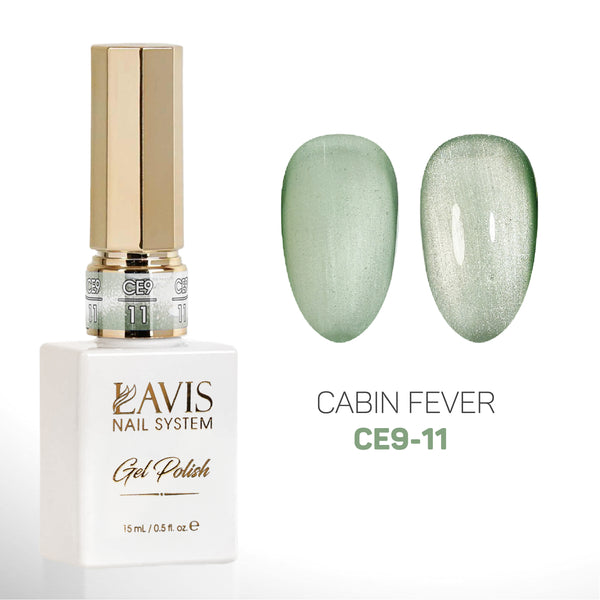 LAVIS Cat Eyes CE9 - 11 (Ver2) - Gel Polish 0.5 oz - Cabin Fever Collection