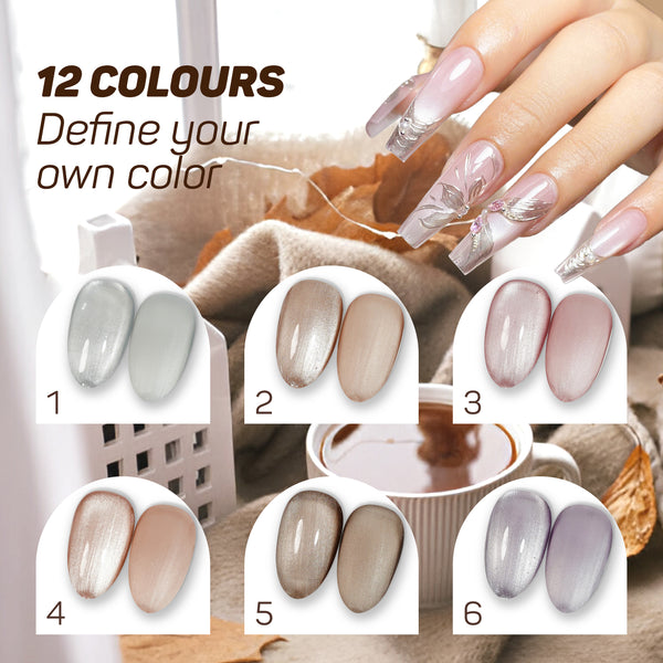 LAVIS Cat Eyes CE9 - 08 (Ver2) - Gel Polish 0.5 oz - Cabin Fever Collection