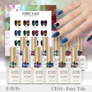 LAVIS 9D Cat Eyes CE4 - Gel Polish 0.5 oz - Fairy Tale Collection