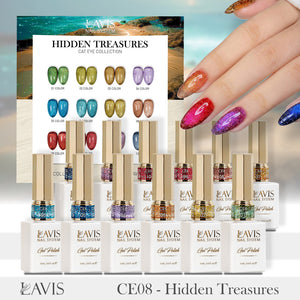 LAVIS 9D Cat Eyes CE8 - Gel Polish 0.5 oz - Hidden Treasures Collection